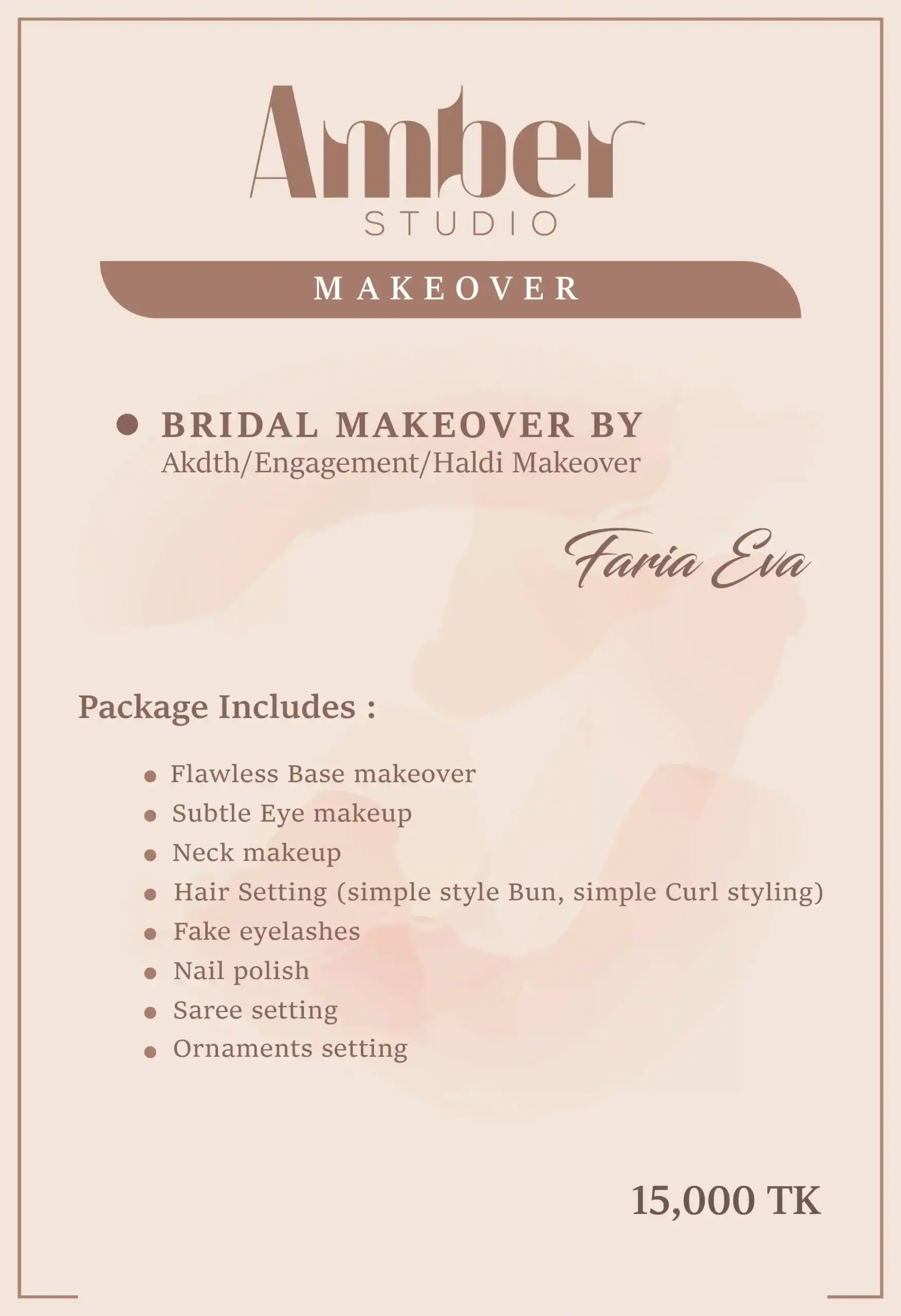 Bridal Makeup 15k